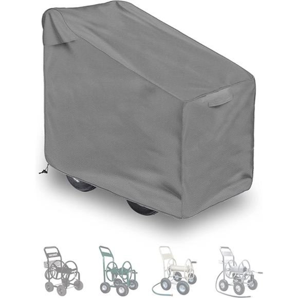 Garden Hose Reel Cart Cover, Protect Your Hose Reel (39" x28" x 39") - Picture 1 of 5